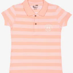 Bodycare Girls Striped Polo Collar T-shirt-picture-28