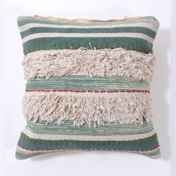 Art Avenue White & Green Square Cushion Covers-11
