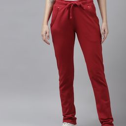 Cayman Women Red Regular Fit Track Pant-95