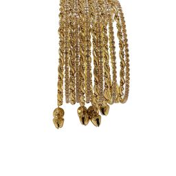 NMII Set Of 13 Zircon-Studded Glossy Finished Metal Bangles-image-37