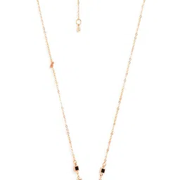 MINUTIAE Rose Gold-Plated Artificial Stones and Beads Mangalsutra-51