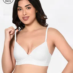 Bodycare Pack of 2 Assorted Non-Wired Heavily Padded Sports Bra E1606-WW-2PCS-78