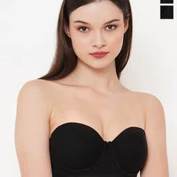 Inner Sense Pack of 2 Medium Coverage Anti Odour T-shirt Bras with Anti Microbial-picture-55