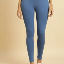 W Ankle Length Cotton Leggings-image-60