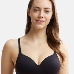 Jockey Full Coverage Lightly Padded Multiway Strap T-Shirt Bra With Anti Microbial-23