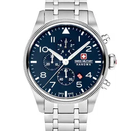 SWISS MILITARY HANOWA Men Bracelet Straps Analogue Chronograph Watch SMWGI0000403-19