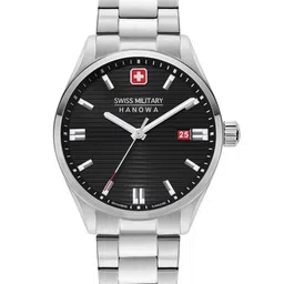 SWISS MILITARY HANOWA Men Bracelet Style Straps Analogue Watch SMWGH2200101-43