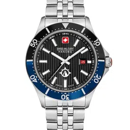 SWISS MILITARY HANOWA Men Stainless Steel Bracelet Straps Analogue Watch SMWGH2100603-49