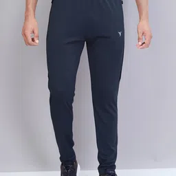 Technosport Men Active Slim Fit Track Pants with Rapid Dry Technology-9