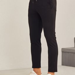 Red Flame Men Stretchable Track Pants-image-50