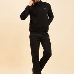 Sweet Dreams Mock Collar Mid-Rise Fleece Tracksuits-picture-23