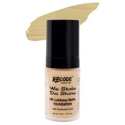 Recode HD Luminous Matte Foundation With Hyaluronic Acid Extract - 30ml - Bharat 02-49