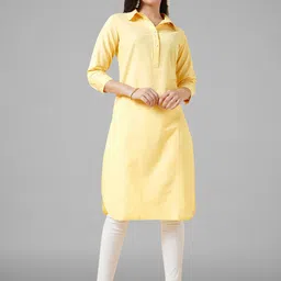 KALINI Shirt Collar Pathani Kurta-41