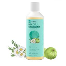 HK VITALS Headful Nourish Hair Oil With Rosemary Amla Bhringraj - 100ml-15