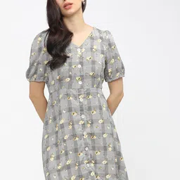 Tokyo Talkies Black Floral Dress-picture-44