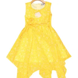Creative Kids Yellow Floral Dress-image-7