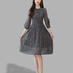 JC Collection Women Multicoloured Floral Dress-image-36