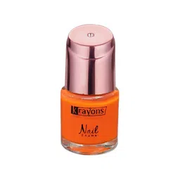 krayons Crazy Gel Long Lasting Nail Enamel 8 ml - Neon Orange 134-image-1