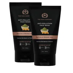 THE MAN COMPANY Set Of 2 Anti-Pollution Face Wash With Matcha & Orange Peel - 100ml each-34