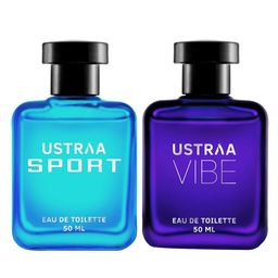 Ustraa Set of Sport & Vibe Eau De Toilette - 50 ml each-29