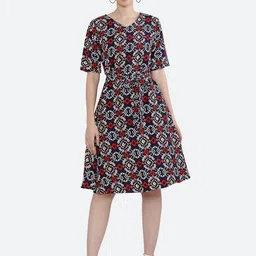 KETAKI FASHION Ethnic Motifs Crepe Dress-image-67