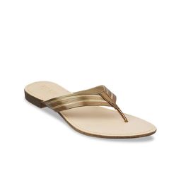 Wet Blue Women Beige T-Strap Flats-image-87