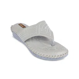 DESI COLOUR Striped T-Strap Flats-picture-20