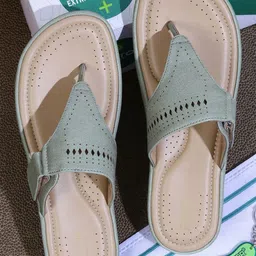 DOCTOR EXTRA SOFT Women Laser Cuts Memory Foam Stylish Slippers-17