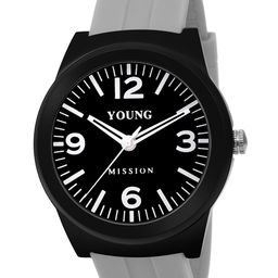 YOUNG MISSION Kids Round Analogue Watch YOUNG MISSION YM 604 BK.GREY-image-72