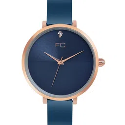 French Connection Women Printed Dial & Blue Stainless Steel Straps Analogue Watch FCN00076B-13