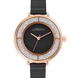 French Connection Women Embellished Dial & Stainless Steel Straps Analogue Watch FCN087BM-image-22