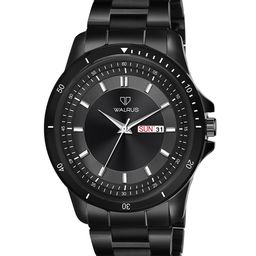 Walrus Men Stainless Steel Bracelet Style Straps Analogue Watch WWTM-ELITE-XVIII-020202-16