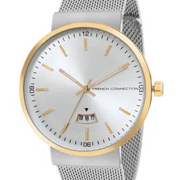 French Connection Men Stainless Steel Bracelet Style Straps Analogue Watch FCP42SM-G-image-35
