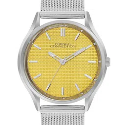 French Connection Men Dial & Stainless Steel Bracelet Style Straps Analogue Watch FCN088SM-image-64