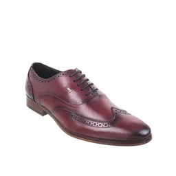 DAVINCHI Men Leather Formal Brogues-picture-3