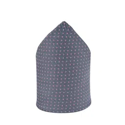 KOVOVE Men Grey Self Design Pocket Square-7