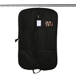 Kuber Industries Grey & Black 5 Pieces Foldable Blazer Covers-0
