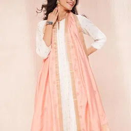 Fabindia Embroidered Viscose Rayon Dupatta with Thread Work-20