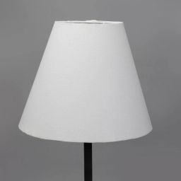 btr crafts Pisa White Cotton Fabric Solid Lampshade-picture-39