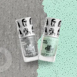 Elitty Teen Girls Mad Over Nails Cookie Nail Paint Combo - Ice Breaker & Peach Out-image-16