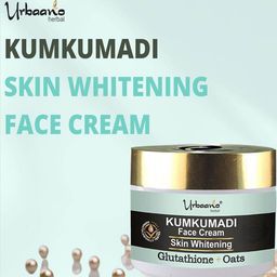 Urbaano Herbal Kumkumadi Skin Whitening Face Cream with Glutathione & Oats - 100 g-42