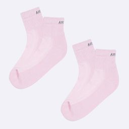 AIR GARB Pack Of 2 Cushioned Comfort & Breathable Design Ankle Length Socks-30