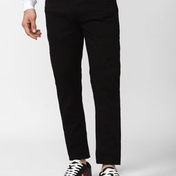 Peter England Casuals Men Black Solid Jeans-image-26