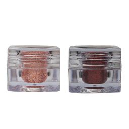 Veoni BELLE Set Of 2 HD Holographic Loose Glitter Eyeshadow - Ruby Red 2 & Peach 11-5