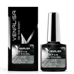 VENALISA Gel Nail System Polish - JS7 Spar Cat Eye & JS2 Transparent 15ml-41