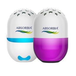 Absorbia 2-Pcs Lavender-Coloured Car Gel Air Freshener-13