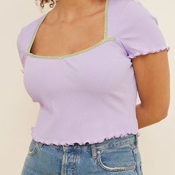 NA-KD Women Lavender T-shirt-image-99