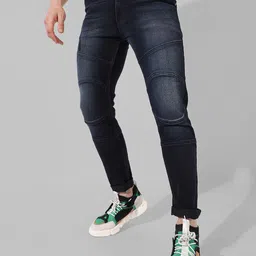 Campus Sutra Men Smart Slim Fit Light Fade Stretchable Cotton Jeans-image-25