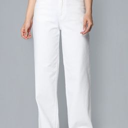 Flying Machine Women Wide Leg High-Rise Low Distress Stretchable Jeans-image-12
