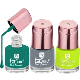 ForSure Set of 3 Quick-Dry Long-Lasting Nail Paint - 8ml each-55